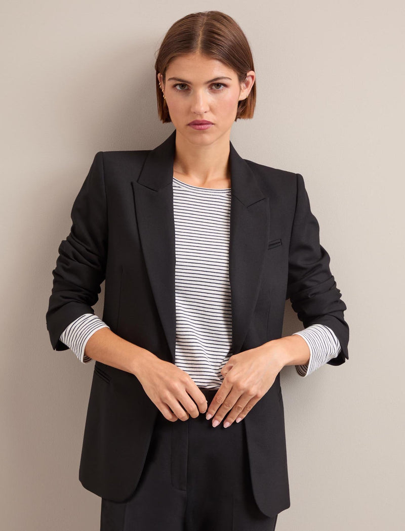 Jamie New Wool Blazer - Black