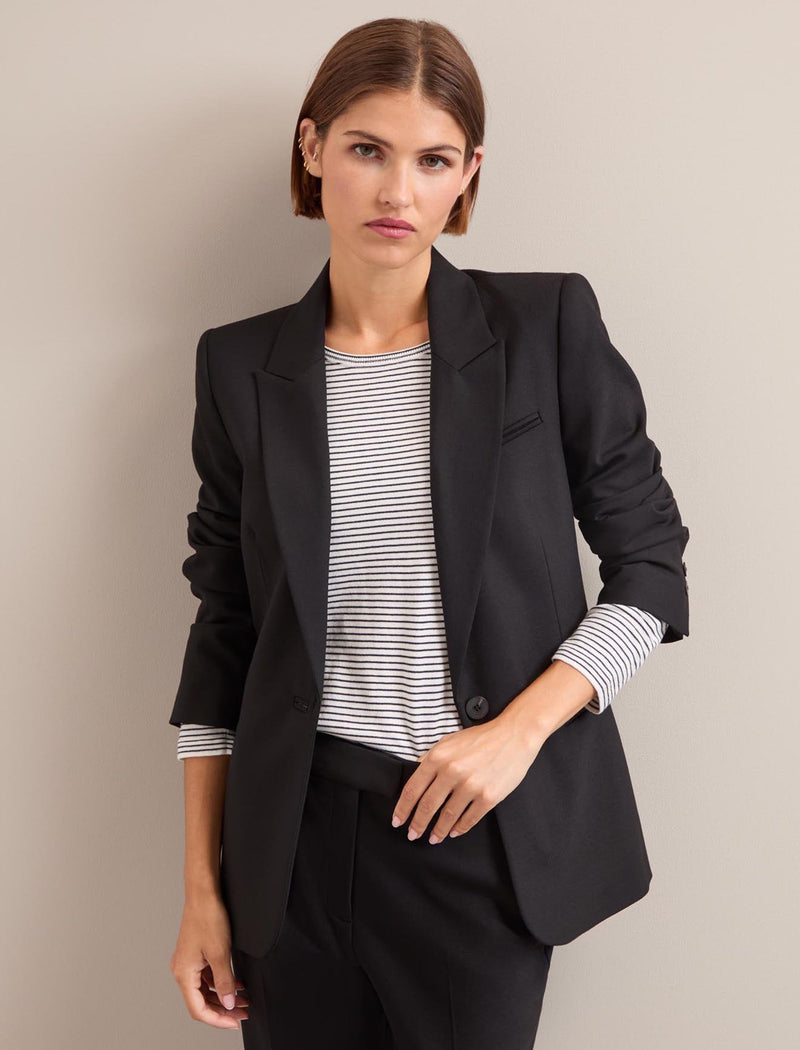 Jamie New Wool Blazer - Black