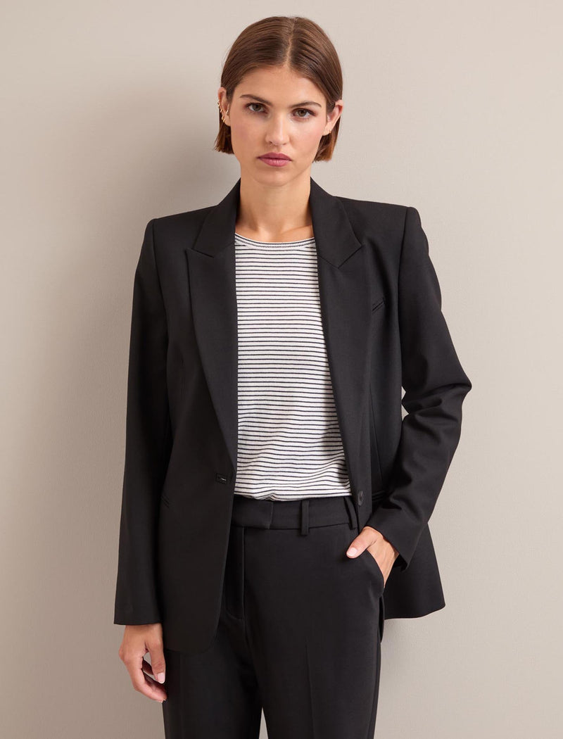 Jamie New Wool Blazer - Black