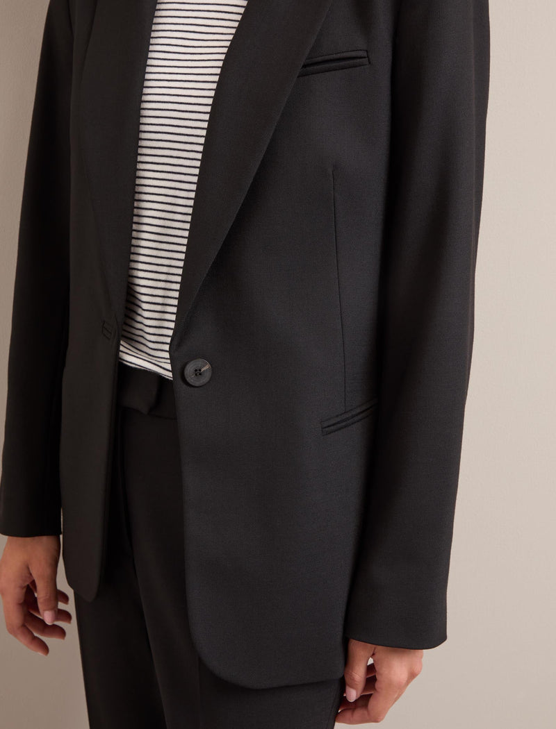 Jamie New Wool Blazer - Black