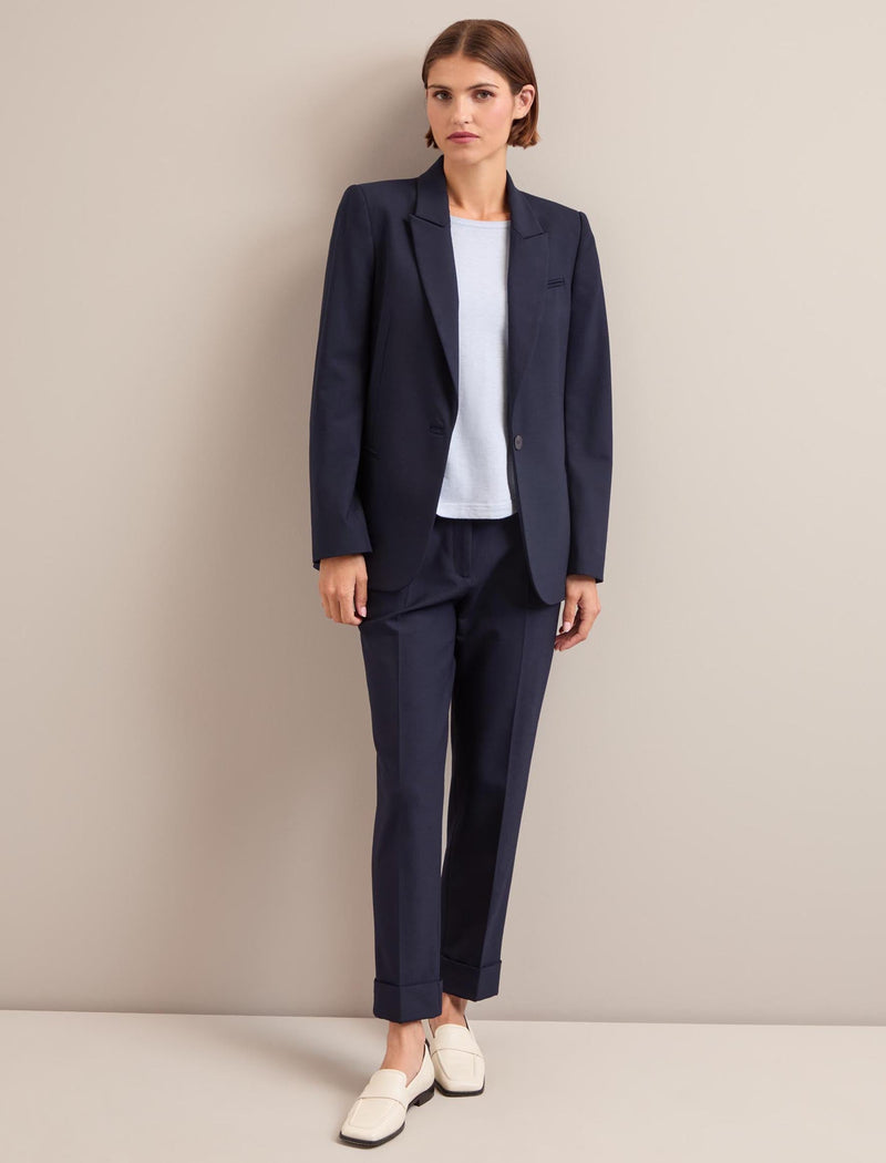 Jamie New Wool Blazer - Navy