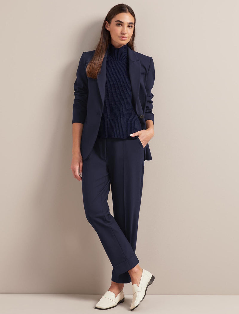 Jamie New Wool Blazer - Navy