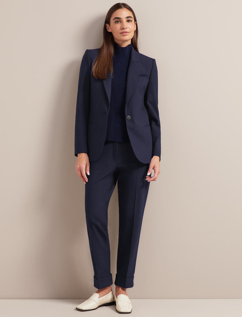 Jamie New Wool Blazer - Navy