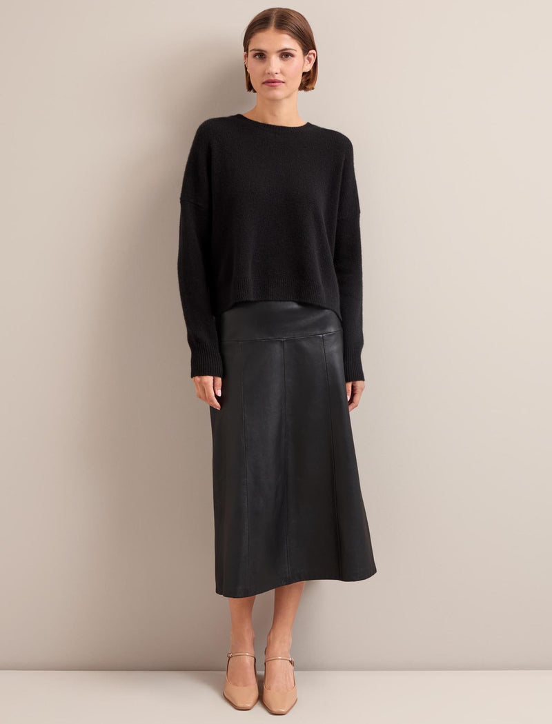 Lainey Cashmere Jumper - Black