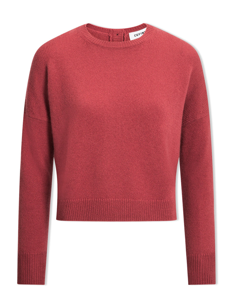 Lainey Cashmere Jumper - Roseberry