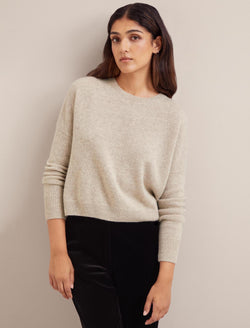 Lainey Cashmere Jumper - Sand