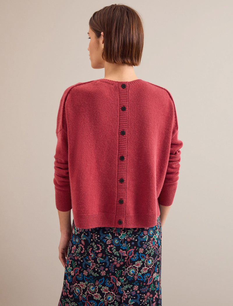 Lainey Cashmere Jumper - Roseberry