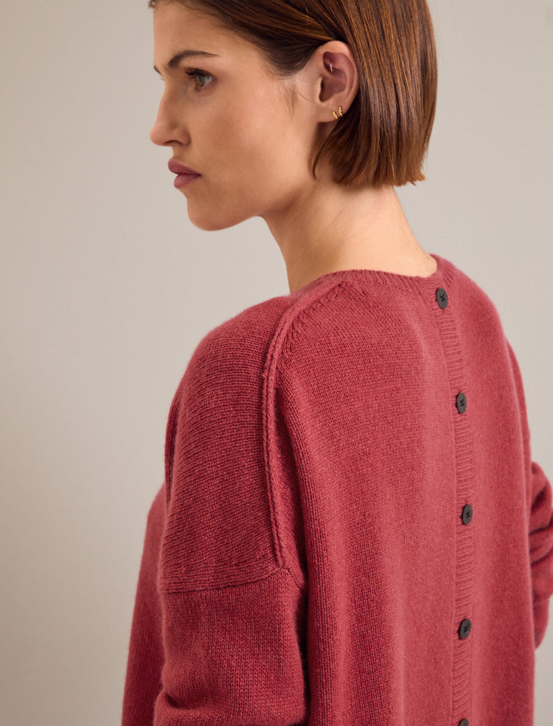 Lainey Cashmere Jumper - Roseberry