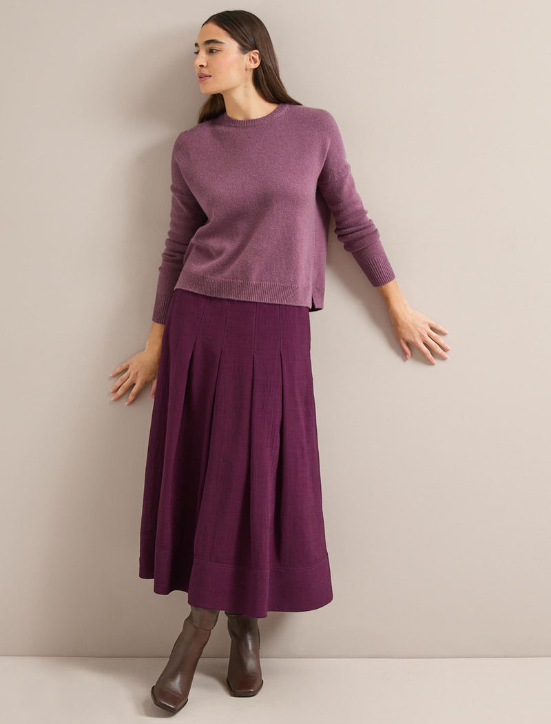 Lainey Cashmere Jumper - Lavender