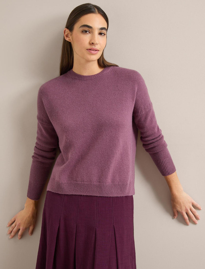 Lainey Cashmere Jumper - Lavender
