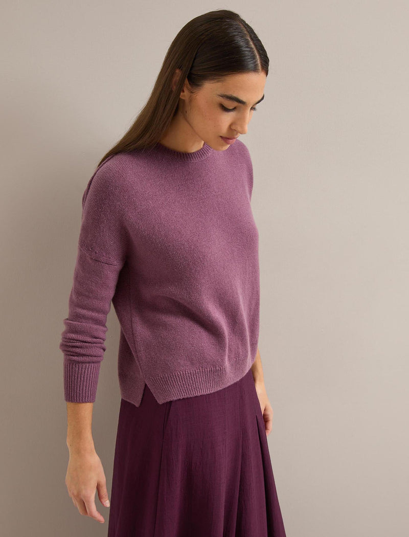 Lainey Cashmere Jumper - Lavender