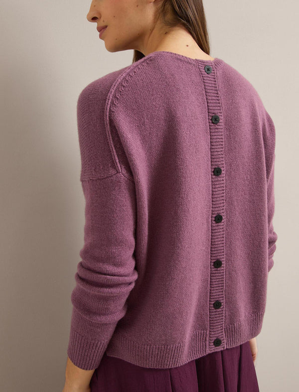 Lainey Cashmere Jumper - Lavender