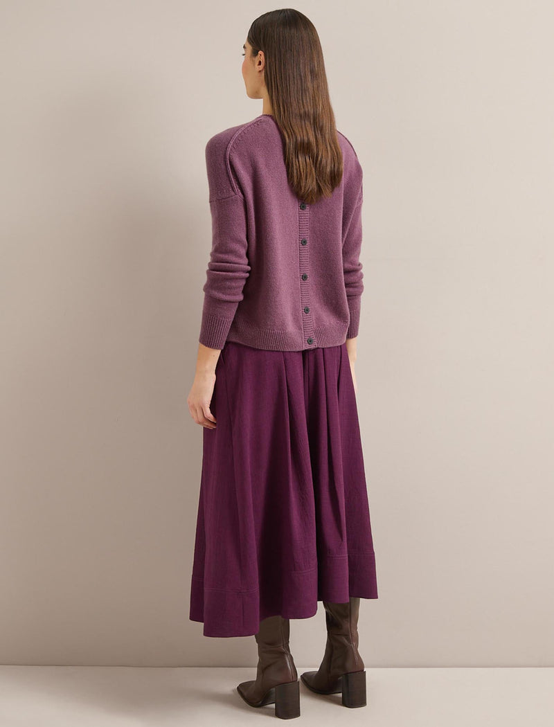 Lainey Cashmere Jumper - Lavender