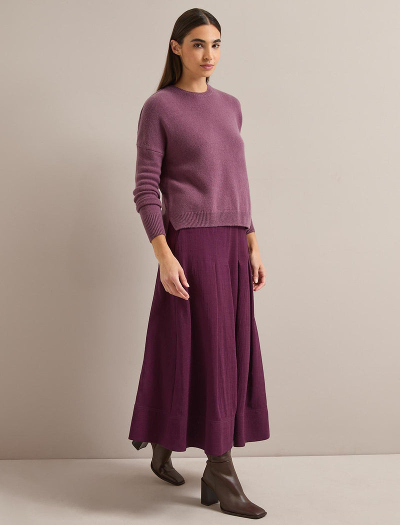 Lainey Cashmere Jumper - Lavender