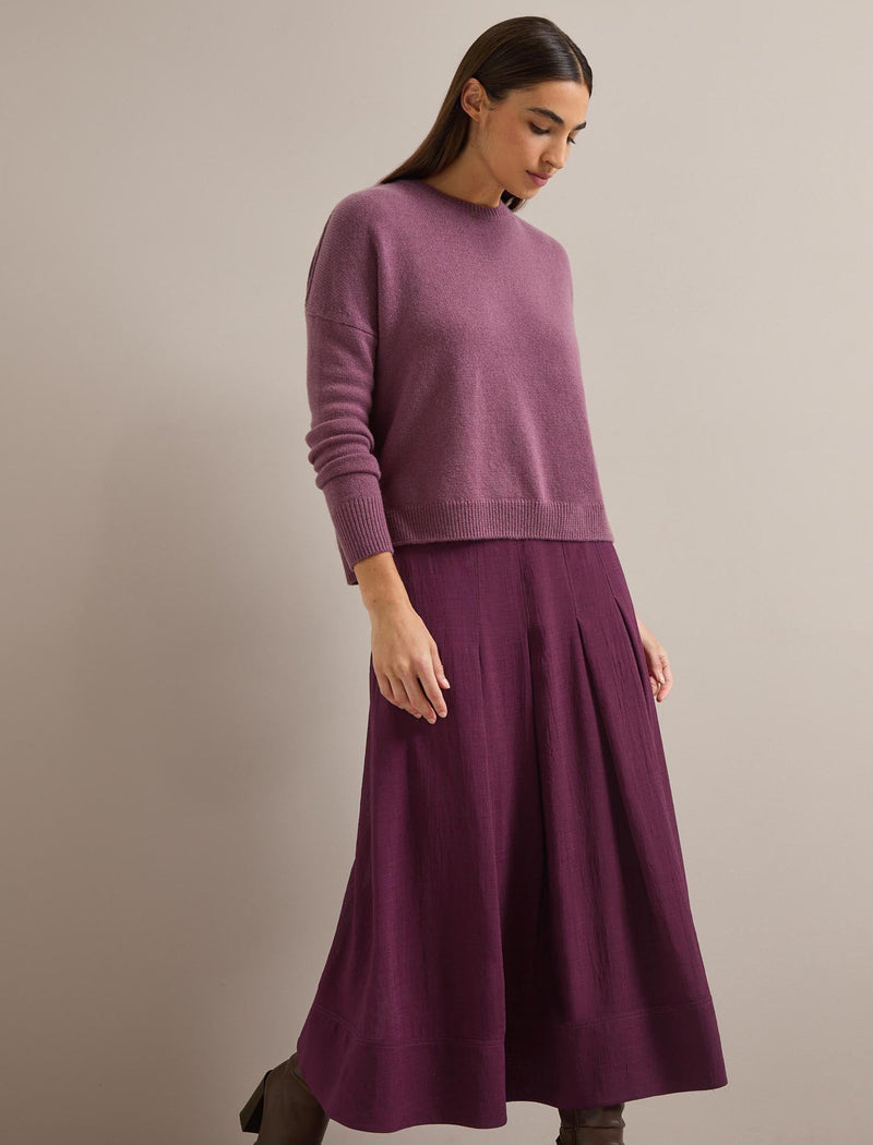 Lainey Cashmere Jumper - Lavender