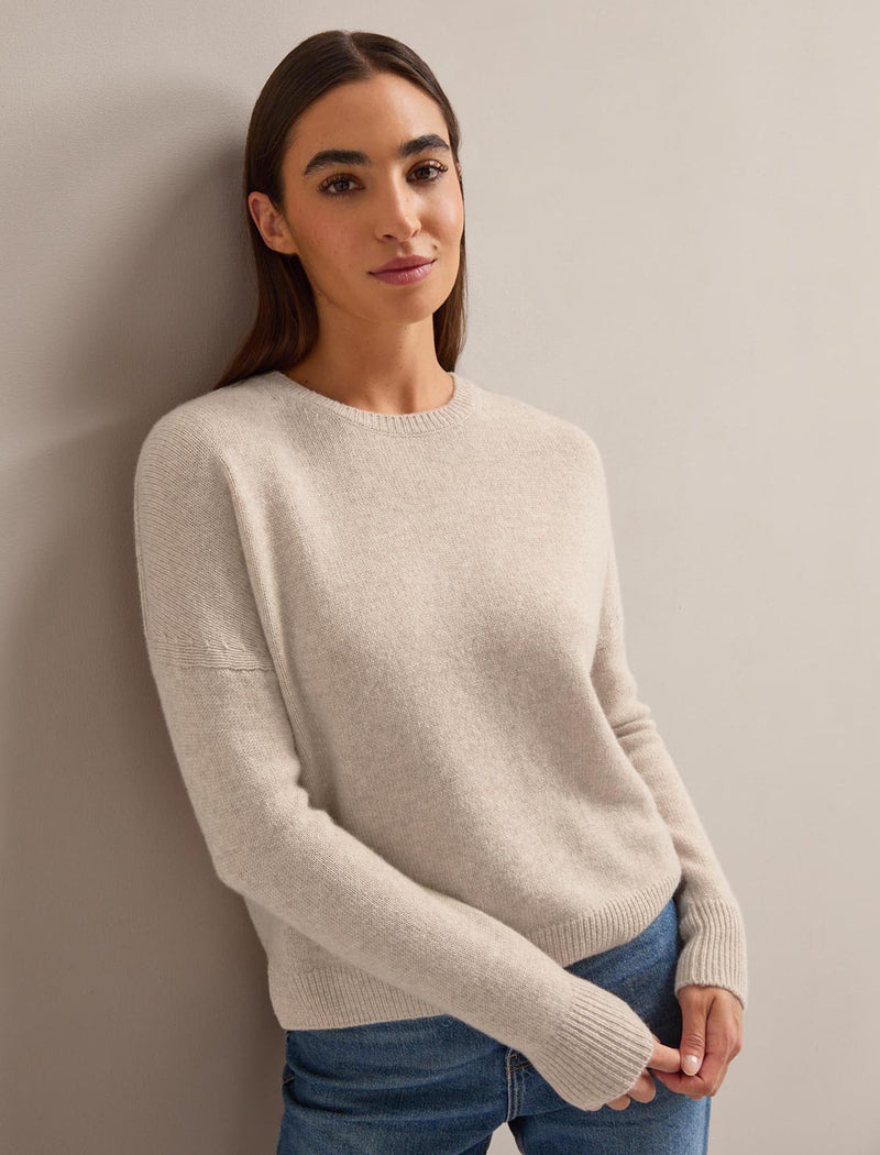 Lainey Cashmere Jumper - Sand