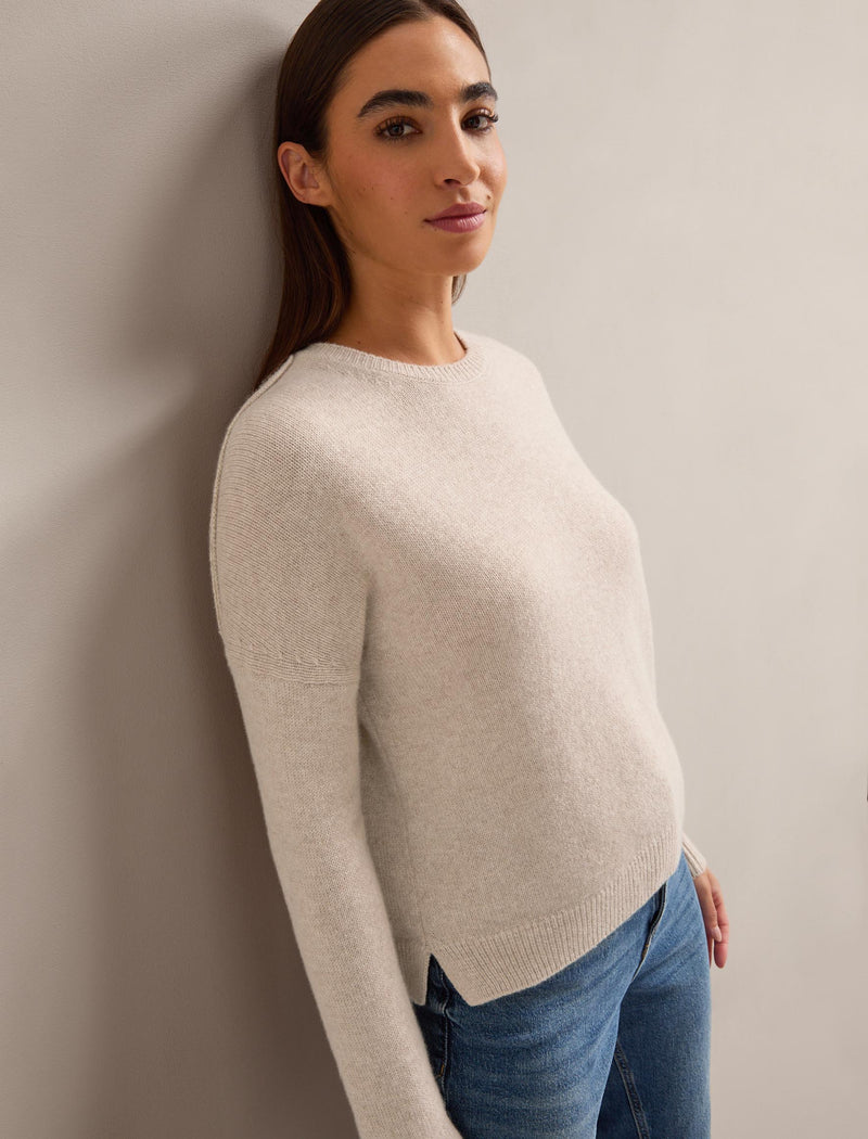 Lainey Cashmere Jumper - Sand