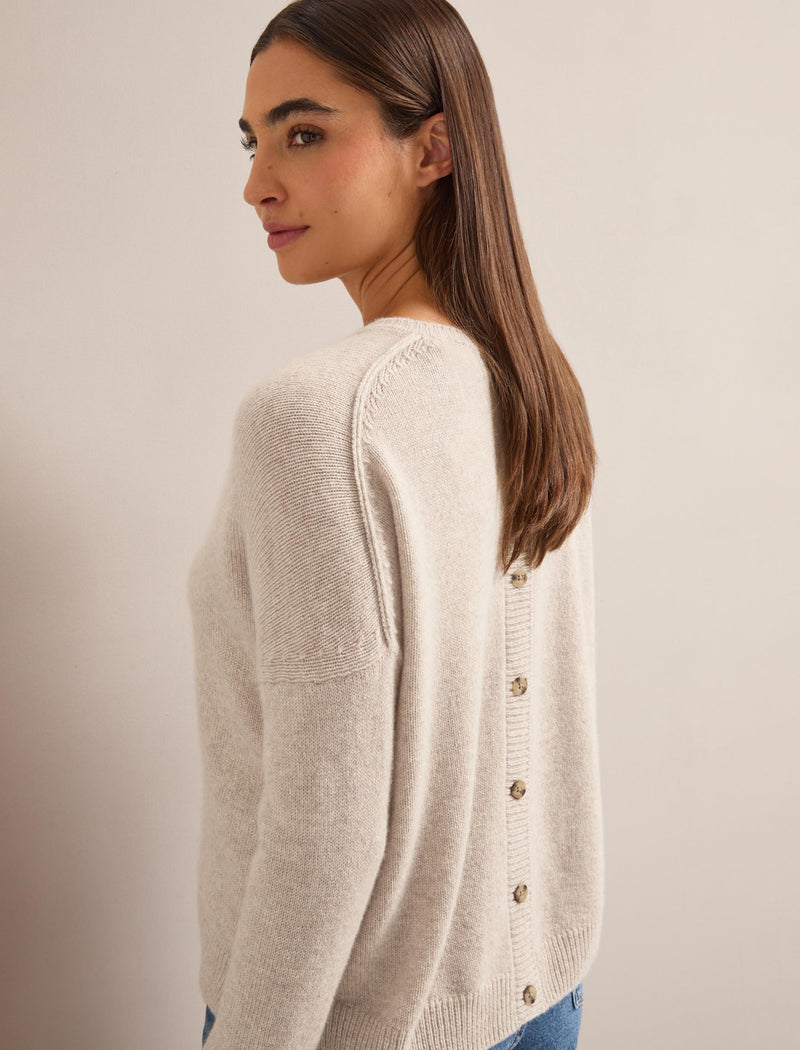 Lainey Cashmere Jumper - Sand