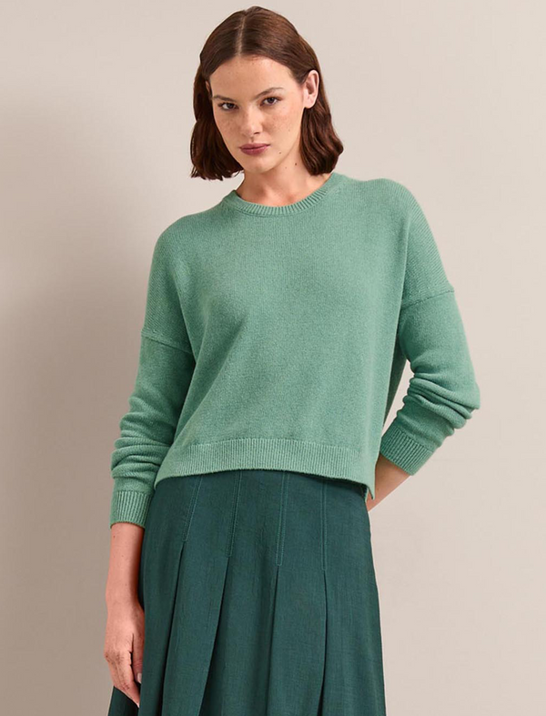 Lainey Cashmere Jumper - Sage Green