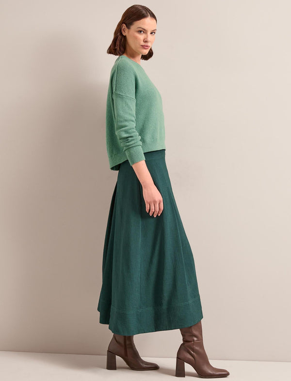 Lainey Cashmere Jumper - Sage Green