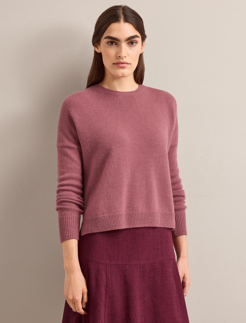 Lainey Cashmere Jumper - Blush