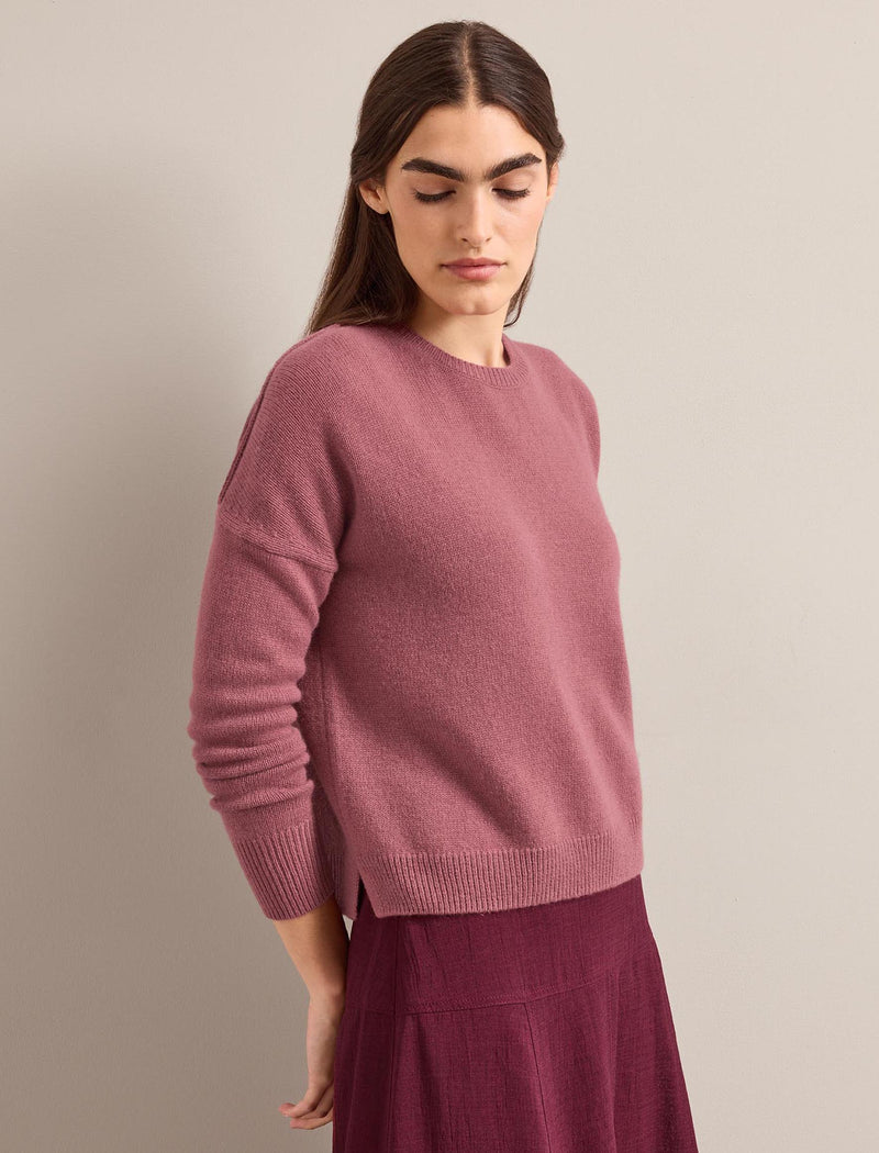Lainey Cashmere Jumper - Blush
