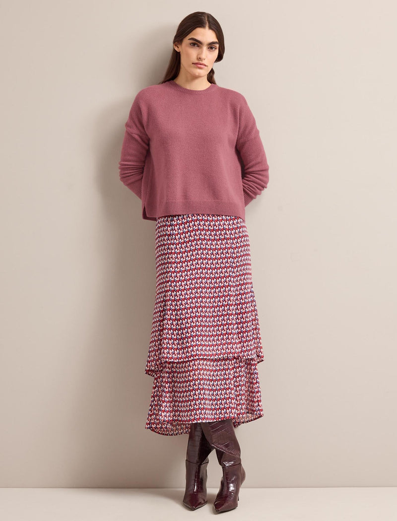 Lainey Cashmere Jumper - Blush