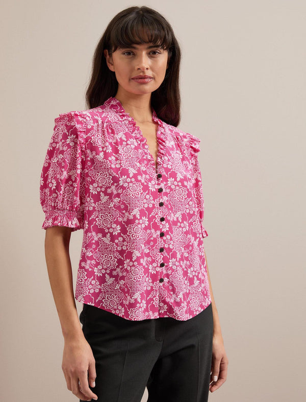 Silk Blouses & Cotton Shirts for Women | Long Sleeved Shirts