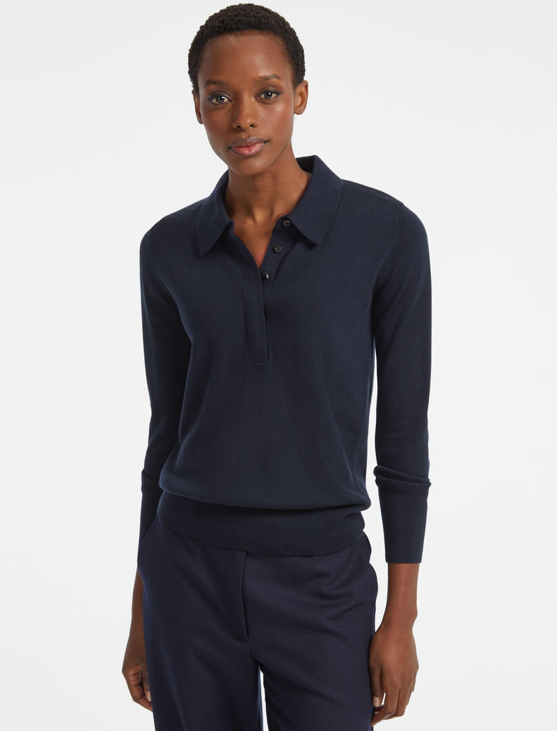 Josie Wool Jumper - Navy