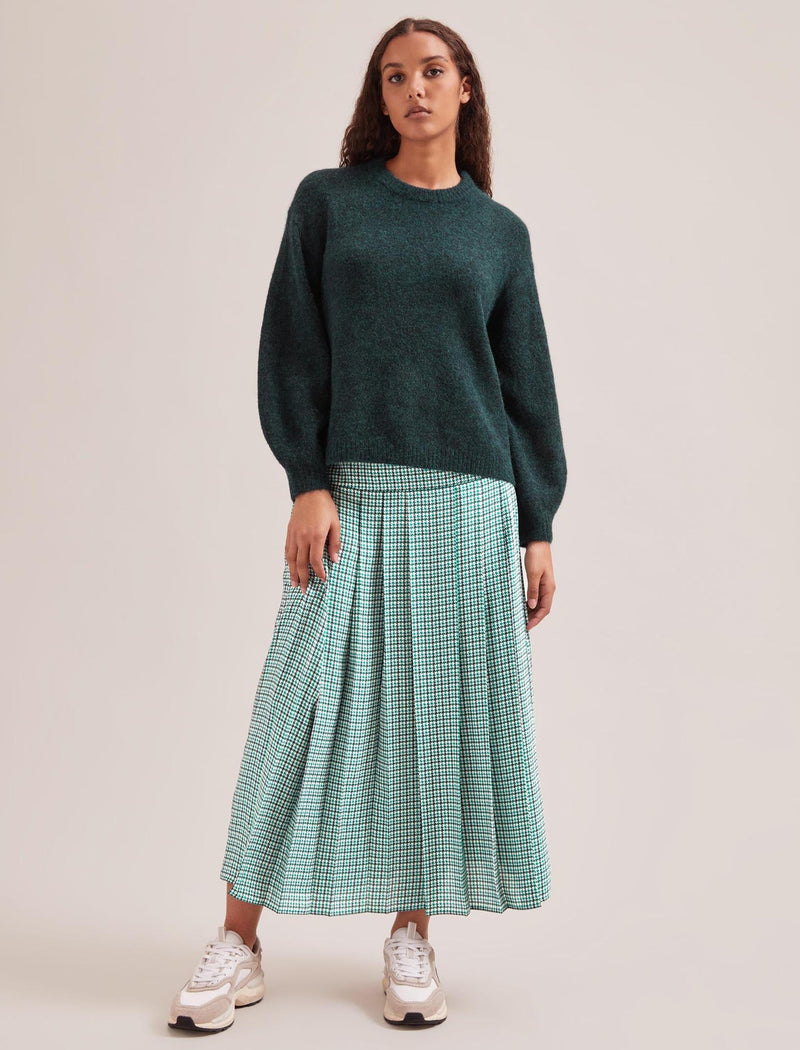 Ryder Alpaca Jumper - Dark Green