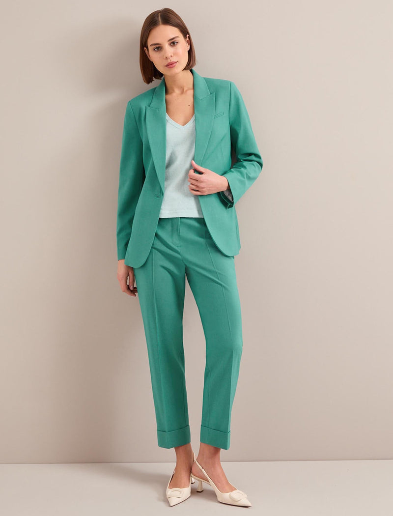 Jamie New Wool Blazer - Mint Green