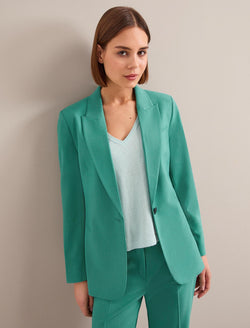 Jamie New Wool Blazer - Mint Green