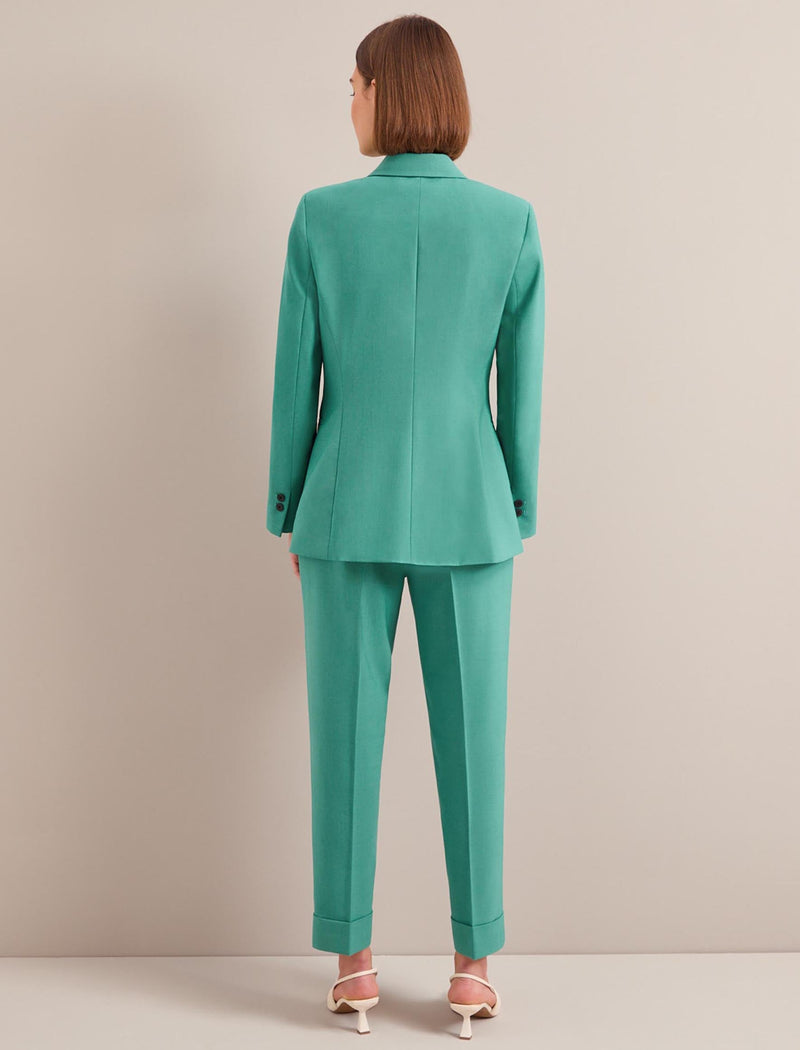 Jamie New Wool Blazer - Mint Green