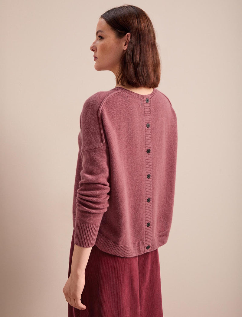 Lainey Cashmere Jumper - Blush