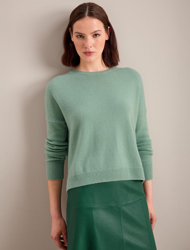 Lainey Cashmere Jumper - Sage Green