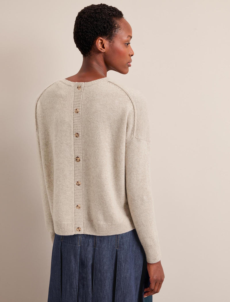 Lainey Cashmere Jumper - Sand