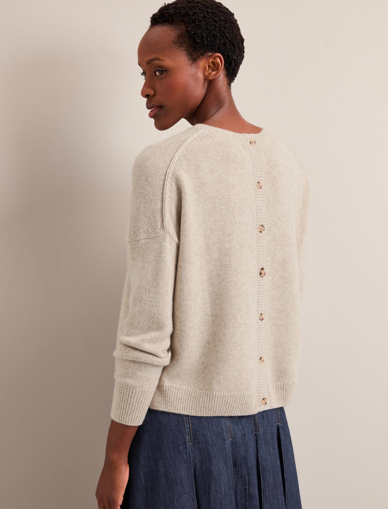 Lainey Cashmere Jumper - Sand