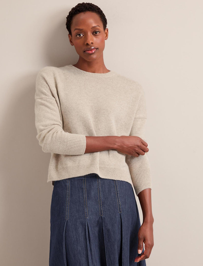 Lainey Cashmere Jumper - Sand