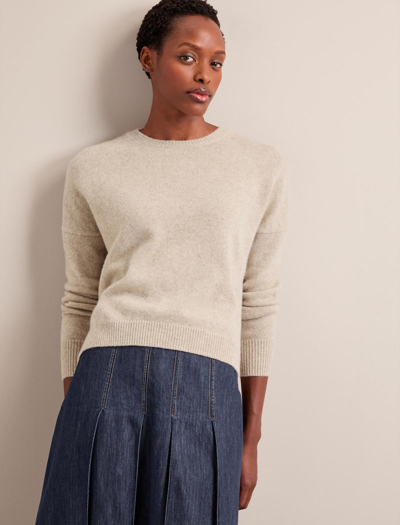 Lainey Cashmere Jumper - Sand