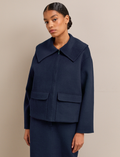 Rory Wool Jacket - Navy