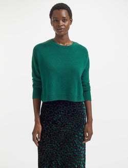 Lainey Cashmere Jumper - Green