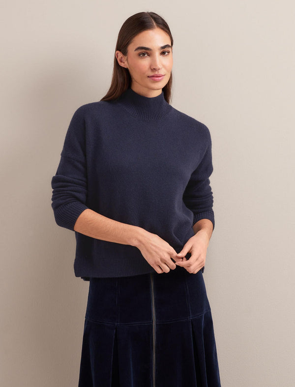 Johanna Cashmere Jumper - Navy