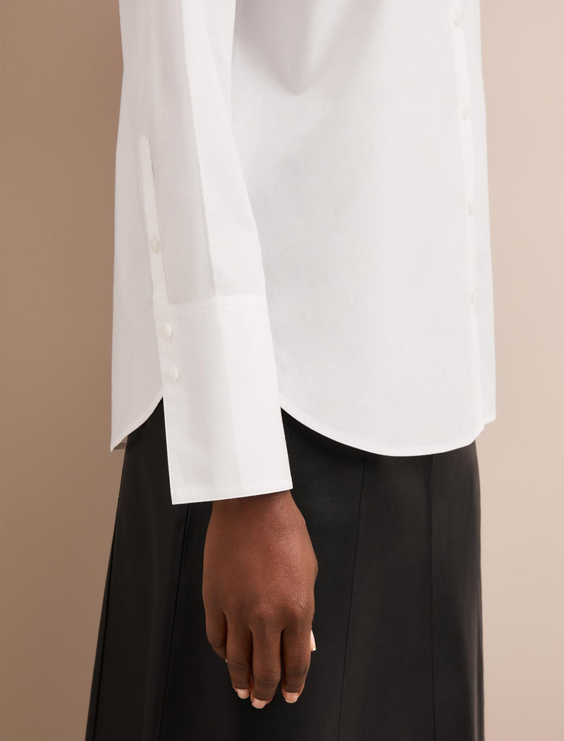 Seymour Cotton Shirt - White