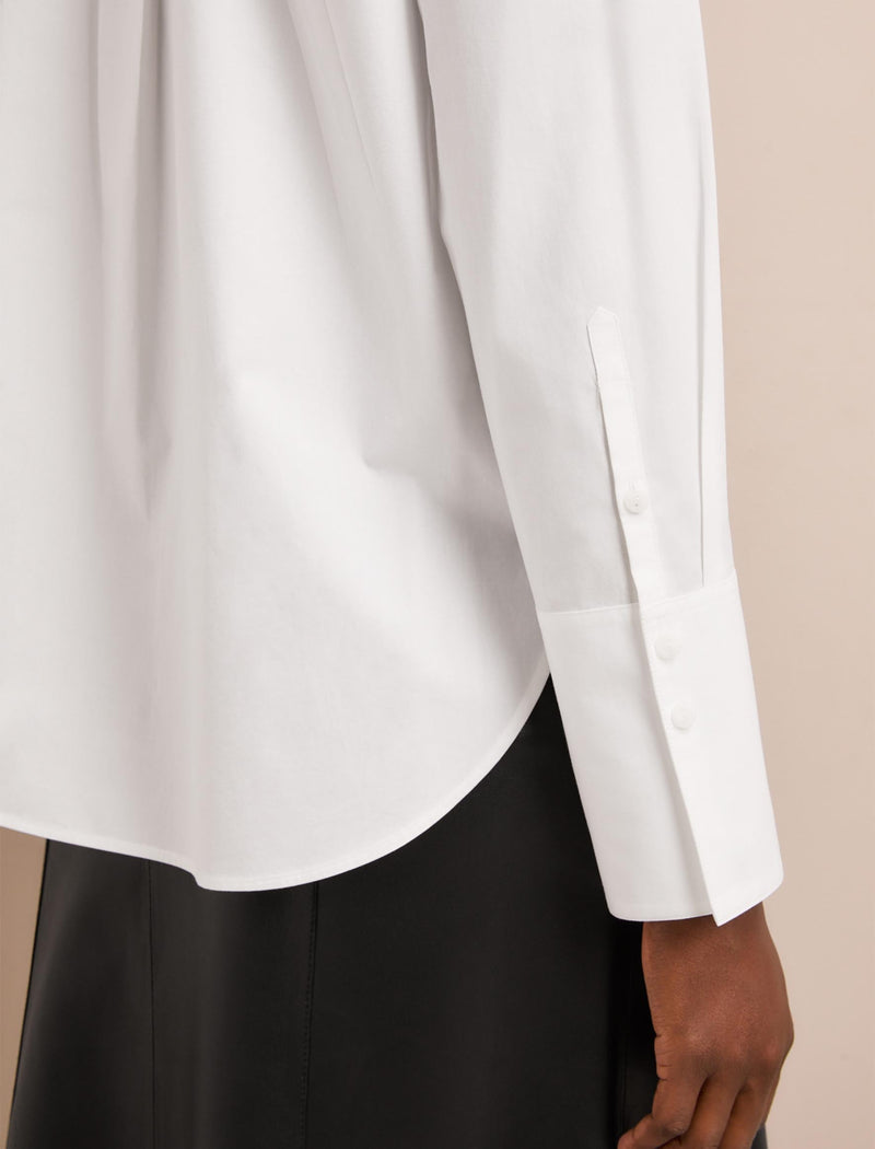 Seymour Cotton Shirt - White
