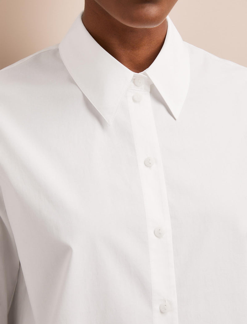 Seymour Cotton Shirt - White