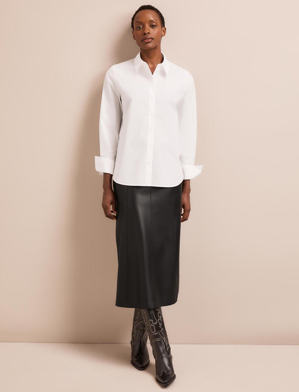 Seymour Cotton Shirt - White