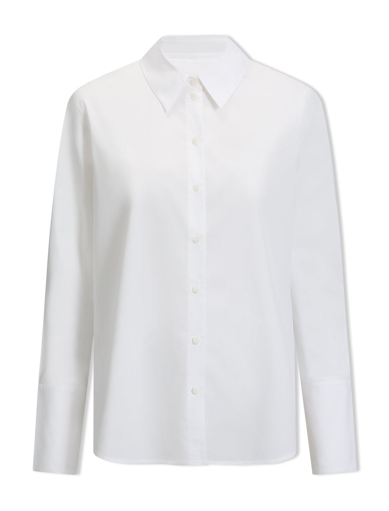 Seymour Cotton Shirt - White