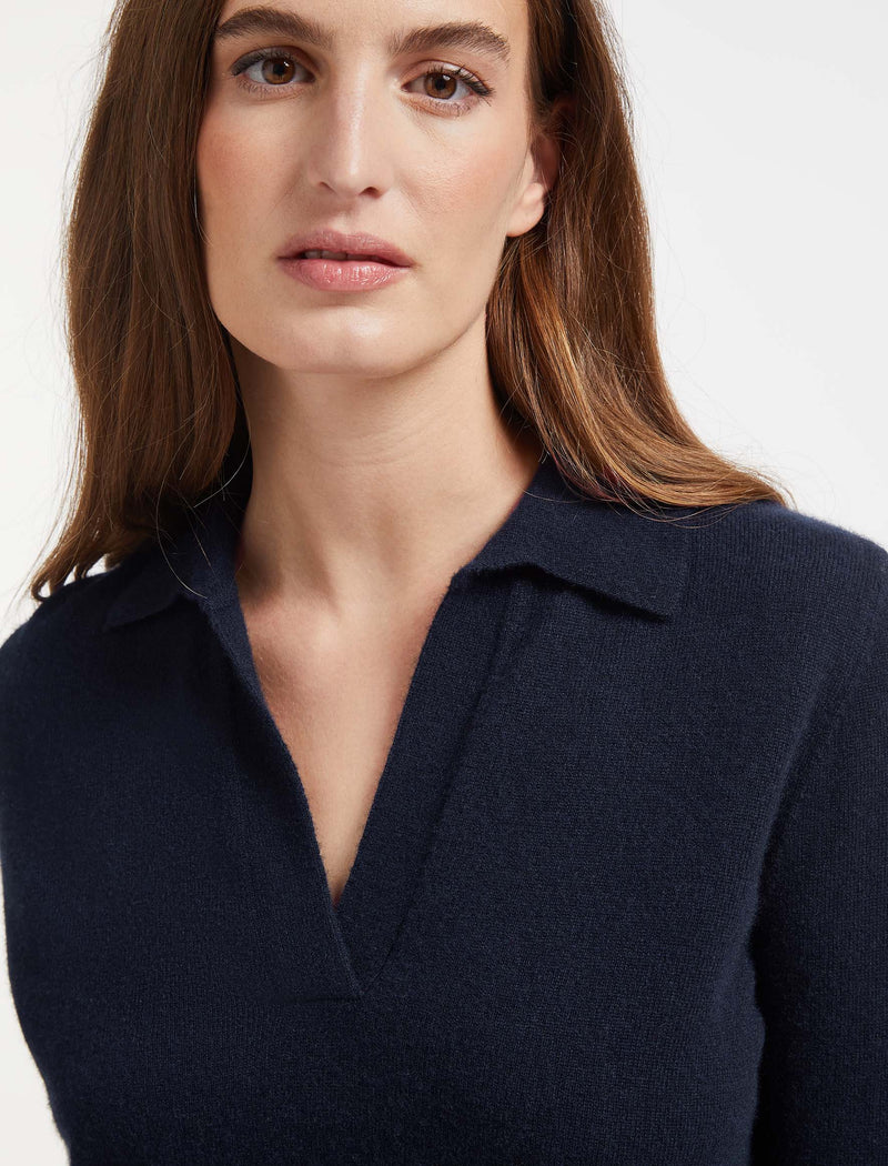 Gillian Cashmere Jumper - Navy